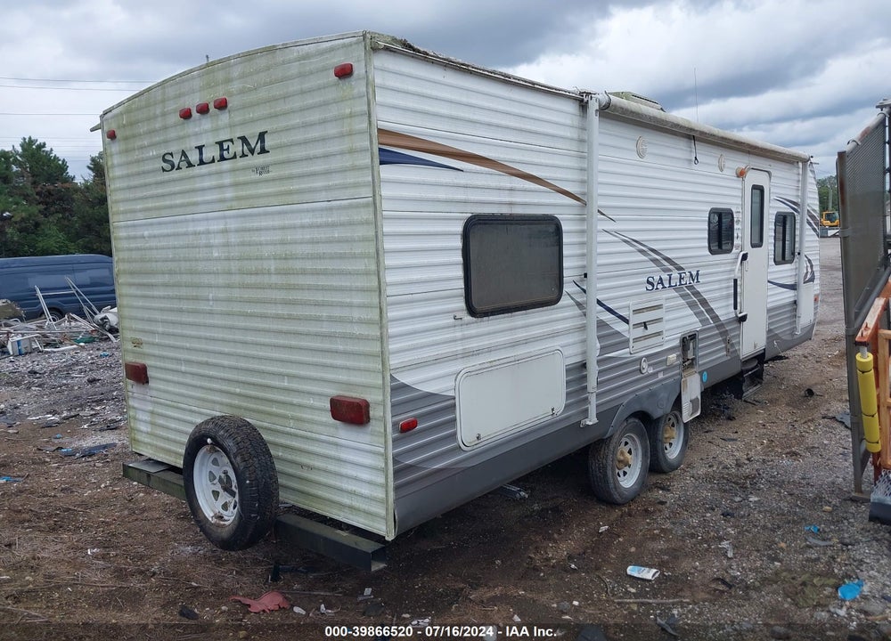 2012 FOREST RIVER SALEM 26TBUD VIN: 4X4TSMB26CA305427