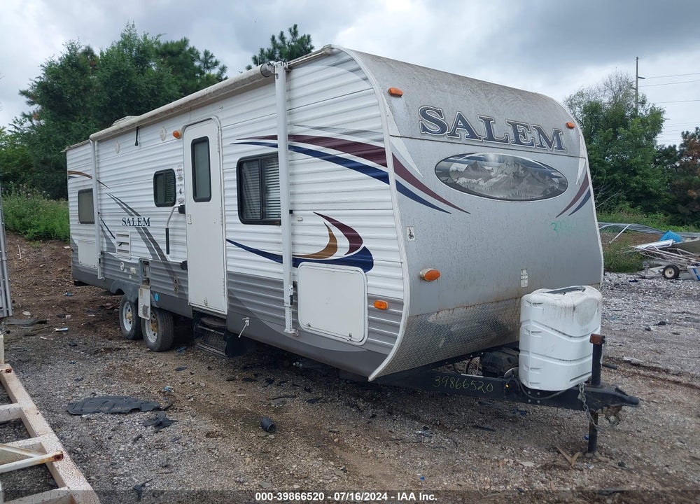 2012 FOREST RIVER SALEM 26TBUD VIN: 4X4TSMB26CA305427