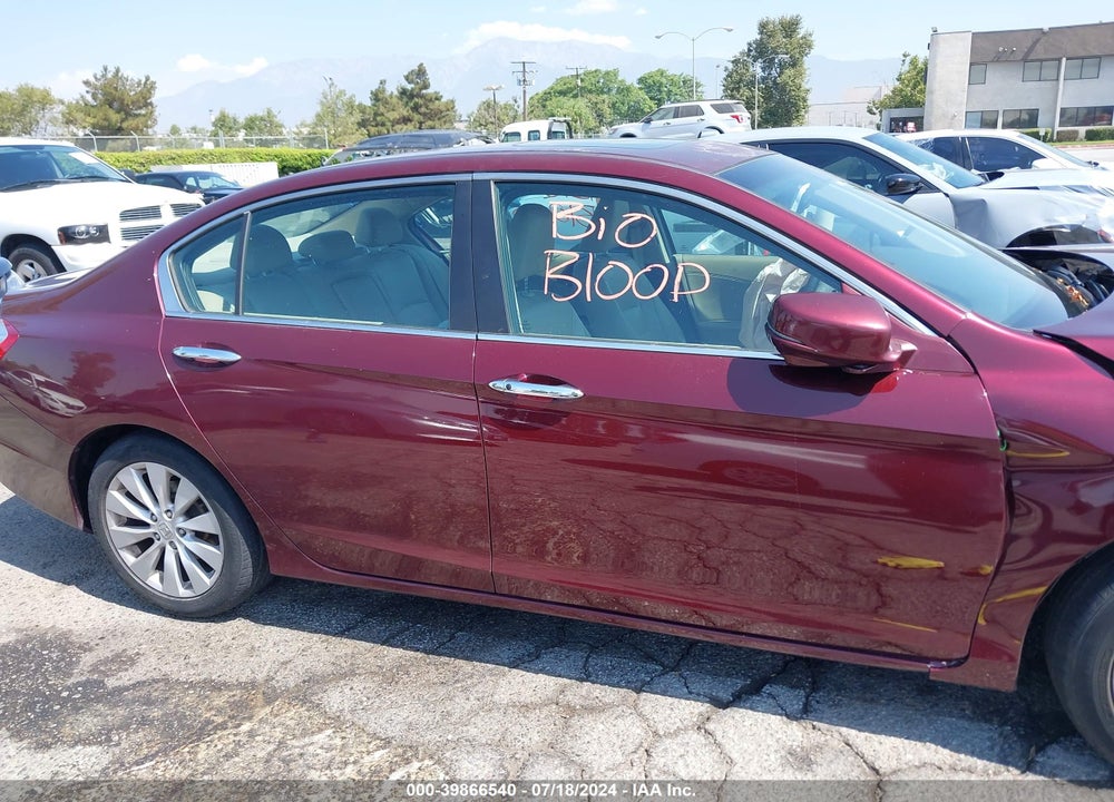 2013 HONDA ACCORD EX-L VIN: 1HGCR2F87DA046275