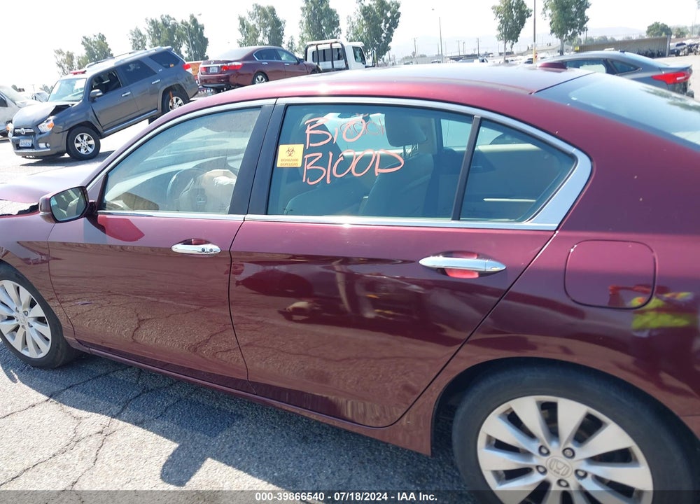 2013 HONDA ACCORD EX-L VIN: 1HGCR2F87DA046275
