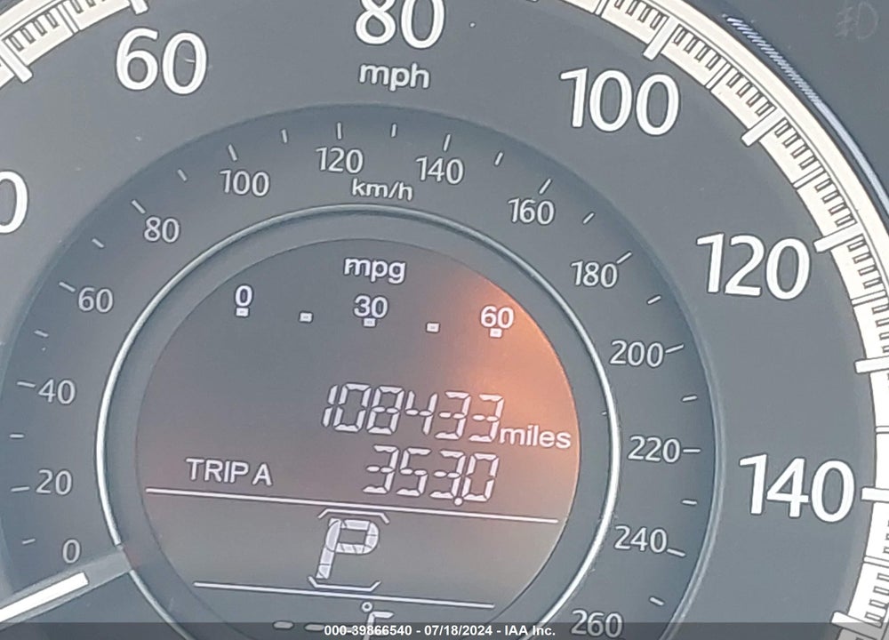 2013 HONDA ACCORD EX-L VIN: 1HGCR2F87DA046275