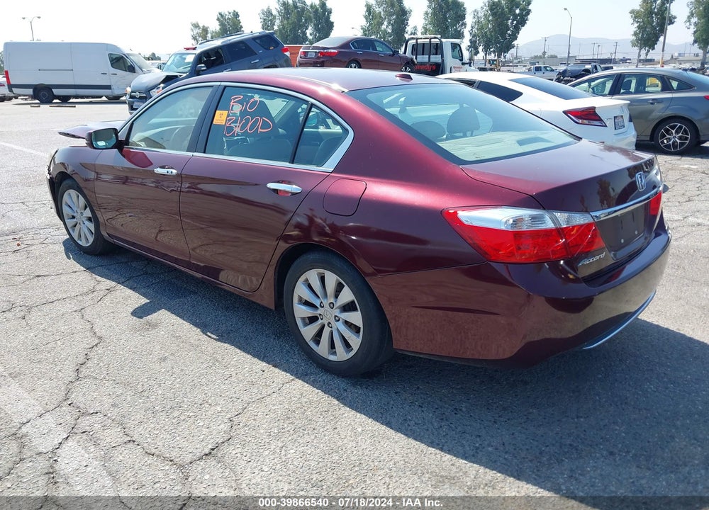 2013 HONDA ACCORD EX-L VIN: 1HGCR2F87DA046275