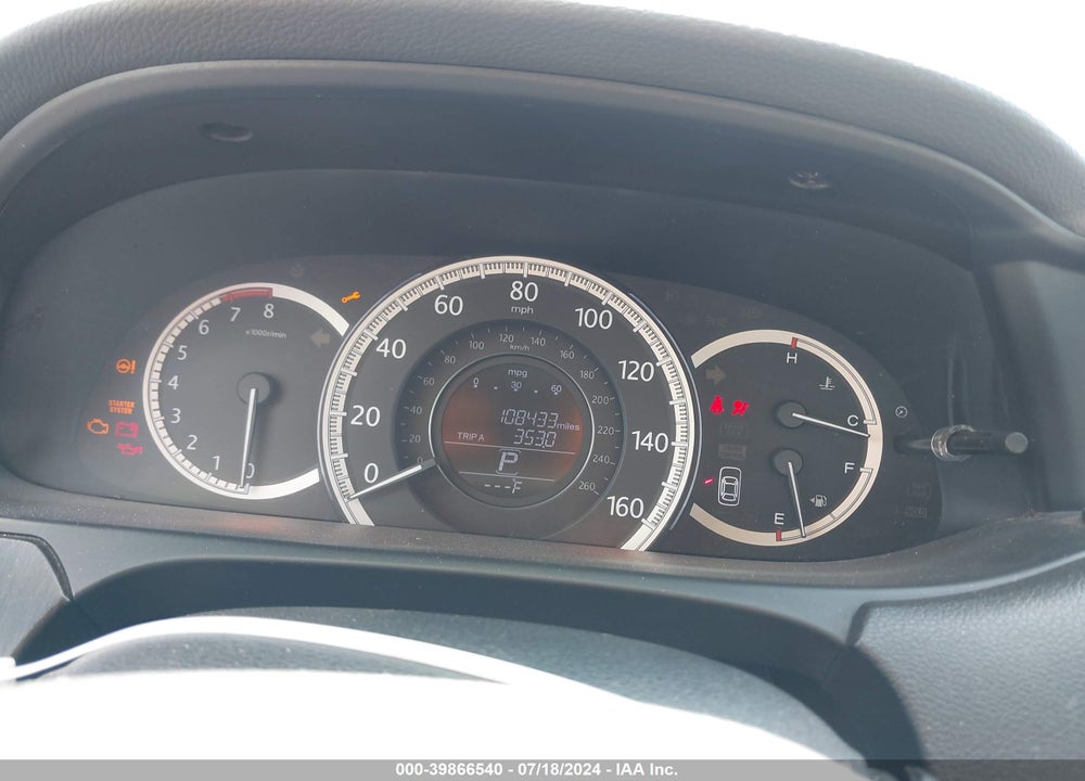 2013 HONDA ACCORD EX-L VIN: 1HGCR2F87DA046275