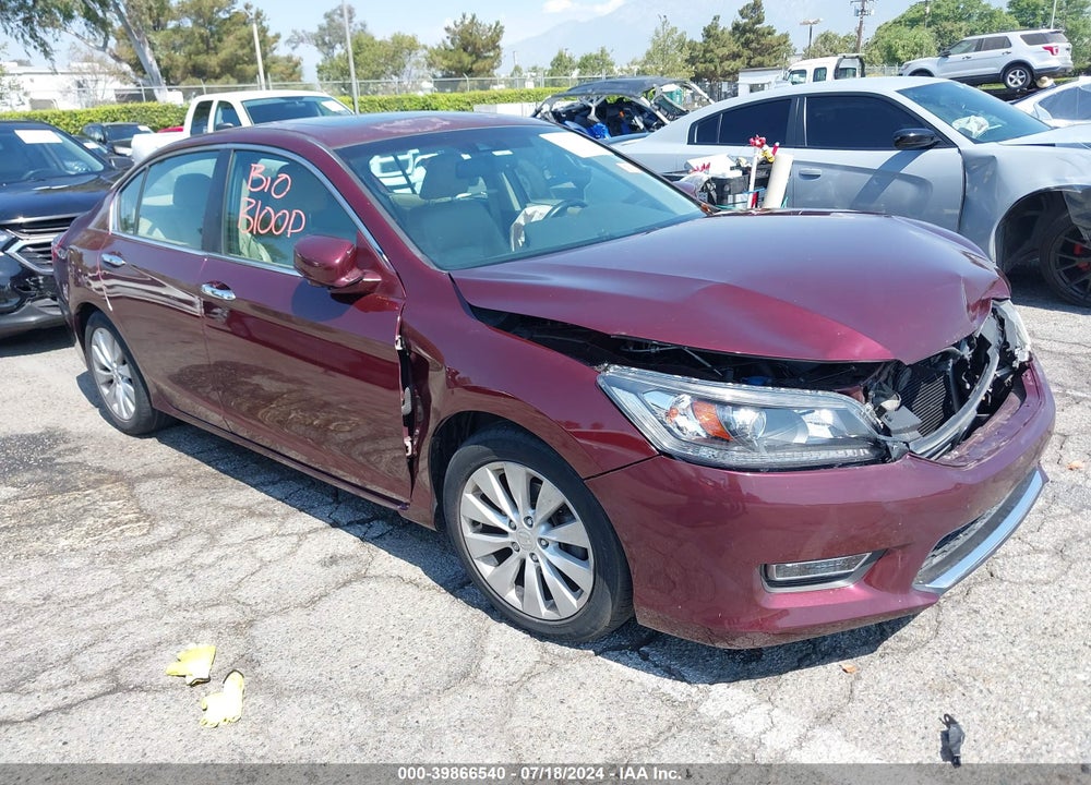 2013 HONDA ACCORD EX-L VIN: 1HGCR2F87DA046275