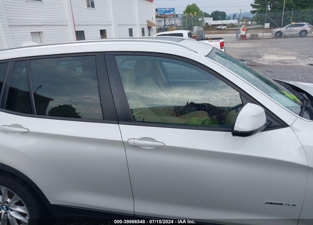 2017 BMW X3 XDRIVE28I VIN: 5UXWX9C37H0T21513