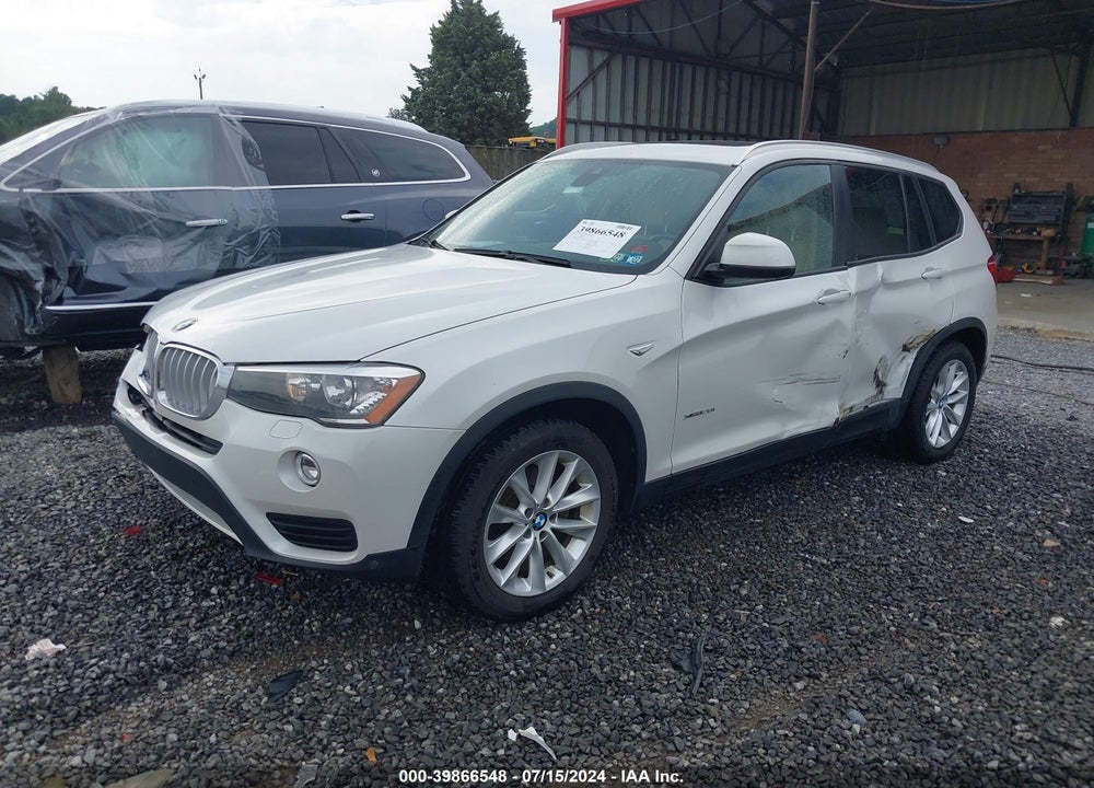 2017 BMW X3 XDRIVE28I VIN: 5UXWX9C37H0T21513