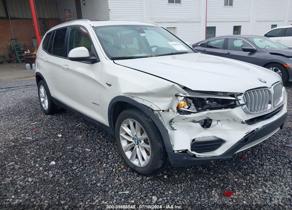 2017 BMW X3 XDRIVE28I VIN: 5UXWX9C37H0T21513