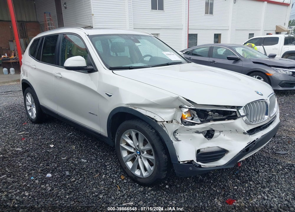 2017 BMW X3 XDRIVE28I VIN: 5UXWX9C37H0T21513