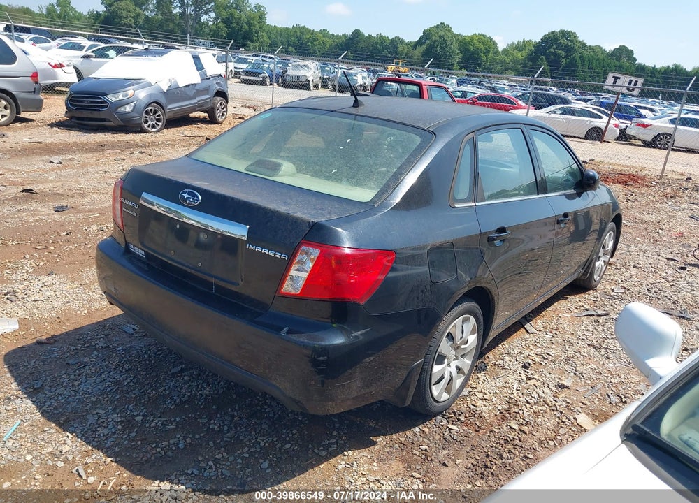 2011 SUBARU IMPREZA 2.5I VIN: JF1GE6A63BG500675