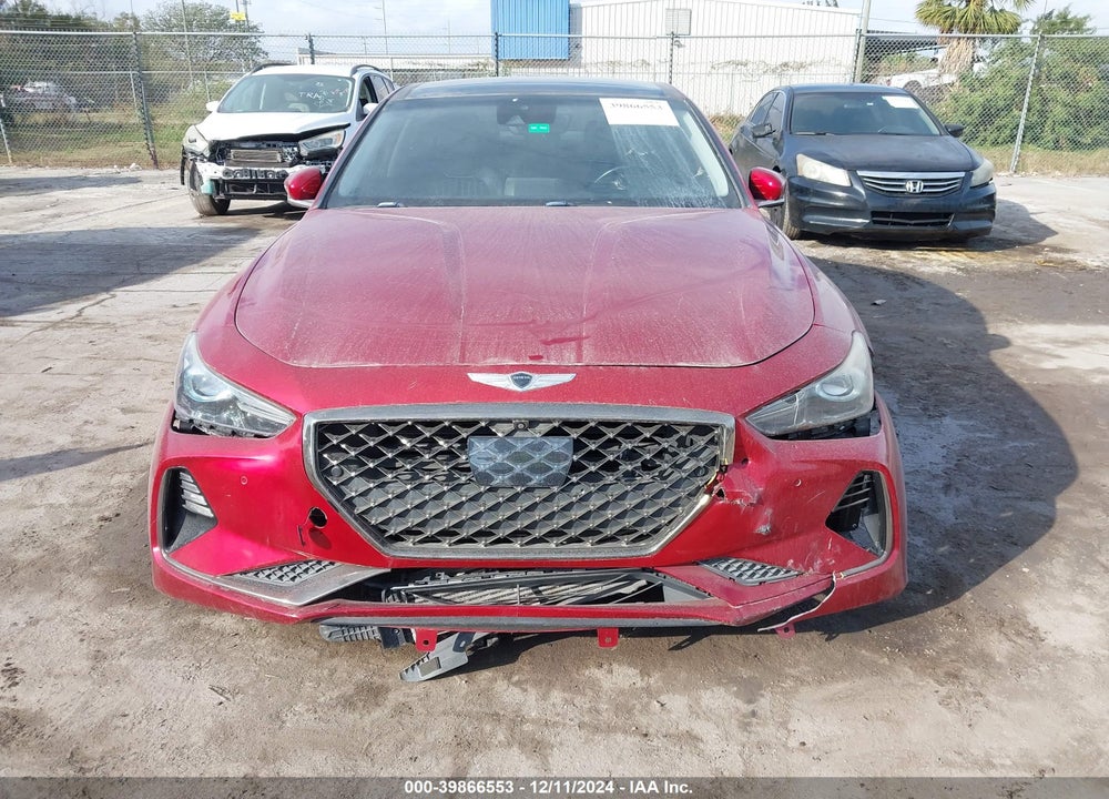 2019 GENESIS G70 VIN: KMTG74LE1KU014558