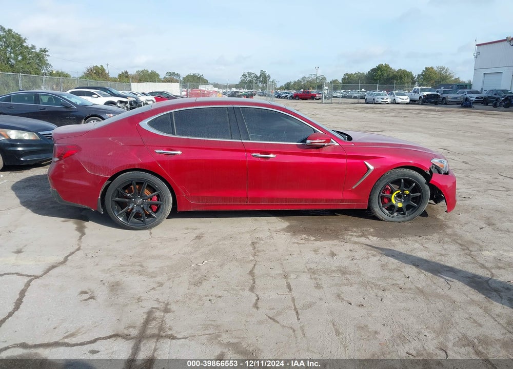 2019 GENESIS G70 VIN: KMTG74LE1KU014558