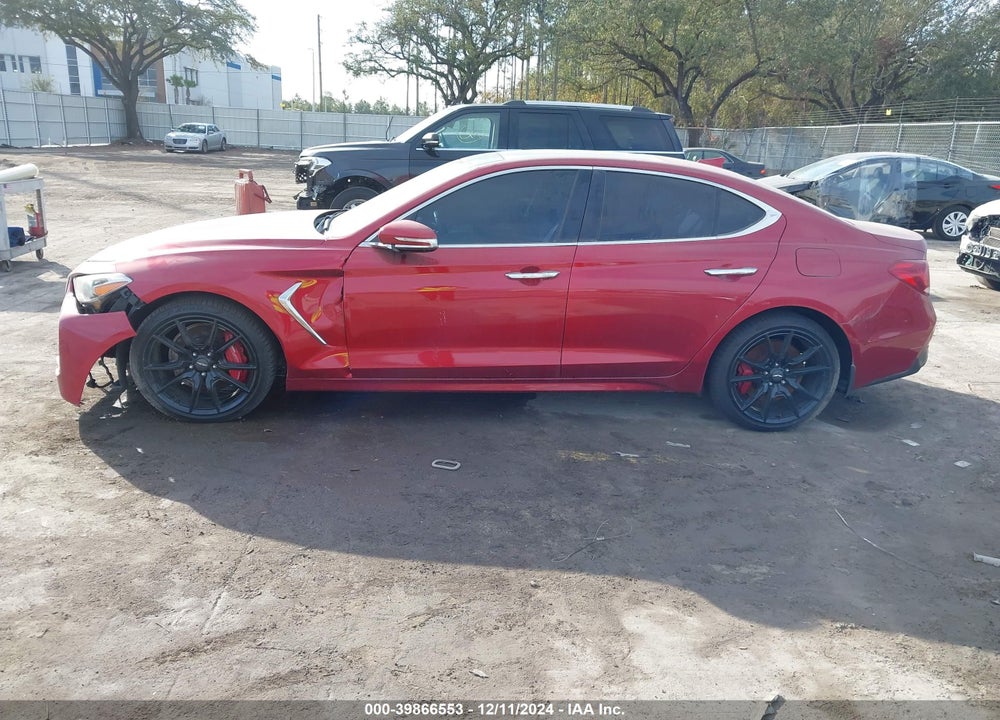 2019 GENESIS G70 VIN: KMTG74LE1KU014558