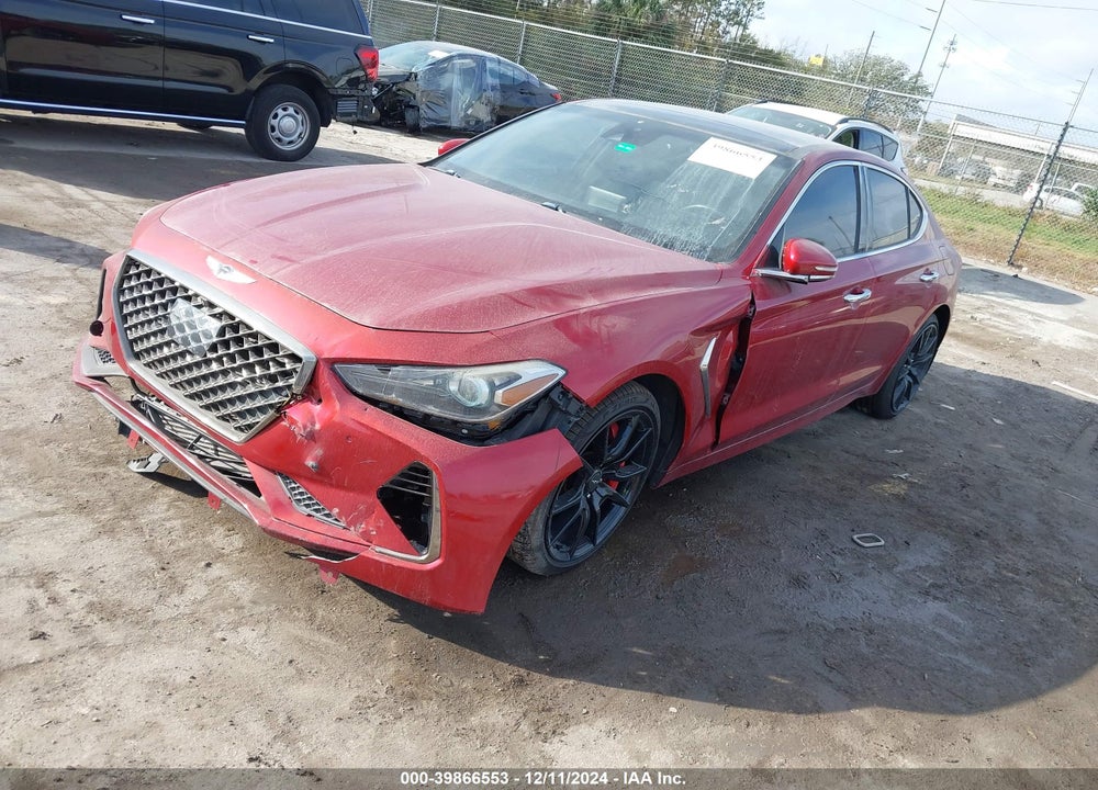 2019 GENESIS G70 VIN: KMTG74LE1KU014558