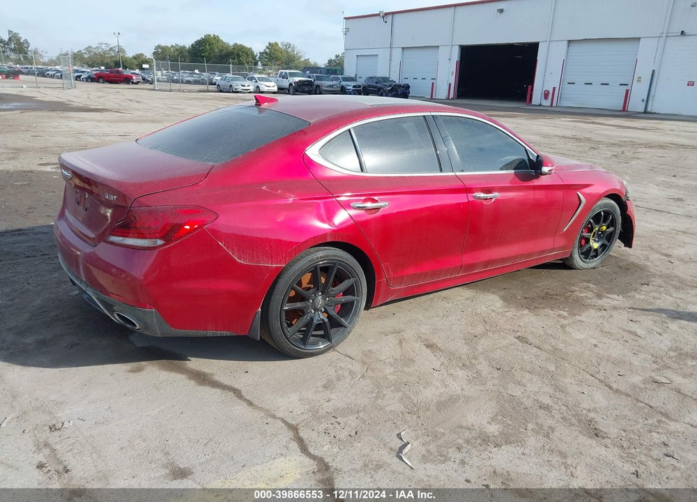 2019 GENESIS G70 VIN: KMTG74LE1KU014558