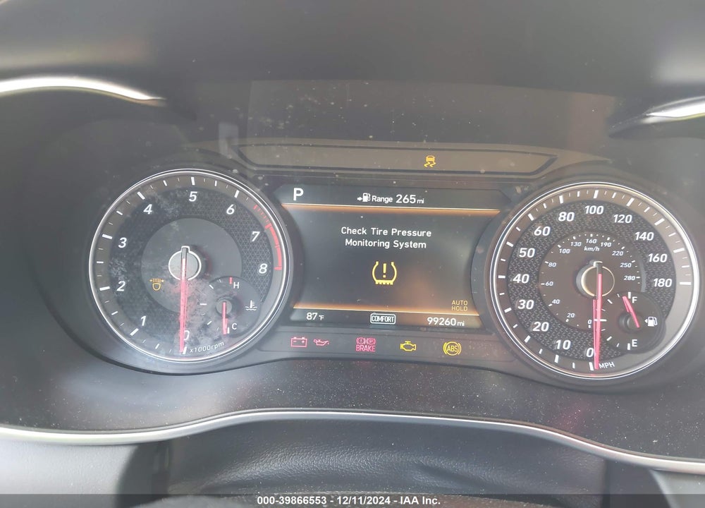 2019 GENESIS G70 VIN: KMTG74LE1KU014558