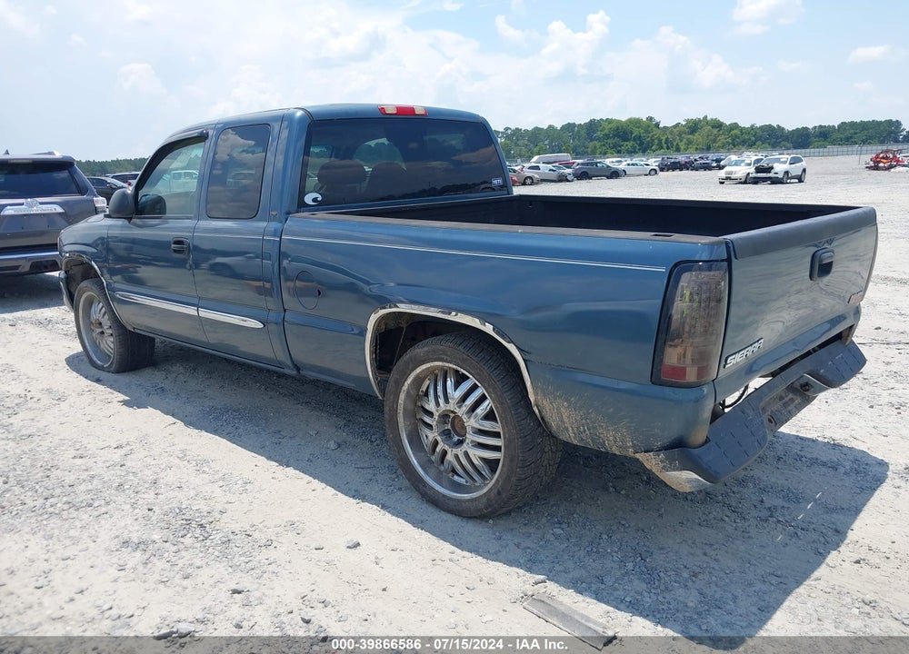 2007 GMC SIERRA 1500 CLASSIC SLE1 VIN: 1GTEC19V67Z101583