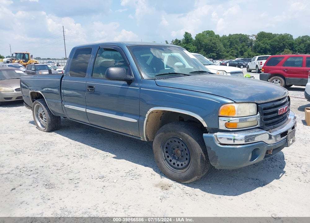2007 GMC SIERRA 1500 CLASSIC SLE1 VIN: 1GTEC19V67Z101583