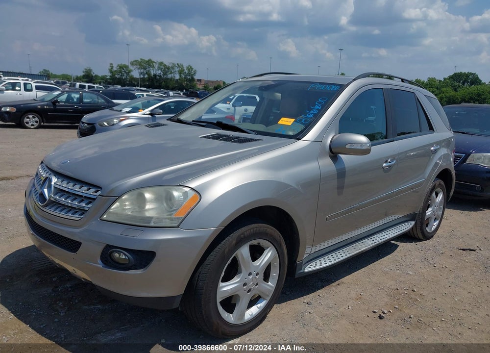 2007 MERCEDES-BENZ ML 350 4MATIC VIN: 4JGBB86E37A239367
