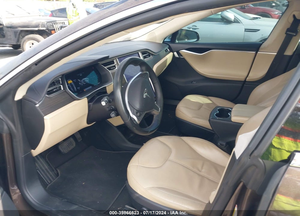 2014 TESLA MODEL S P85 VIN: 5YJSA1H13EFP51451