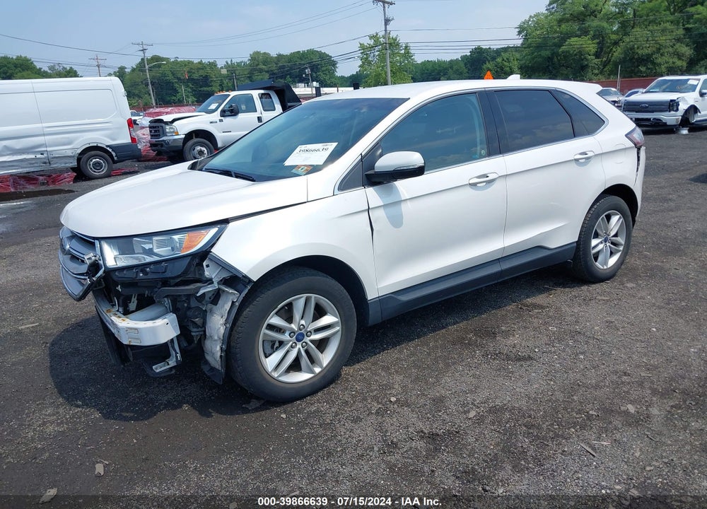 2017 FORD EDGE SEL VIN: 2FMPK4J89HBC24491