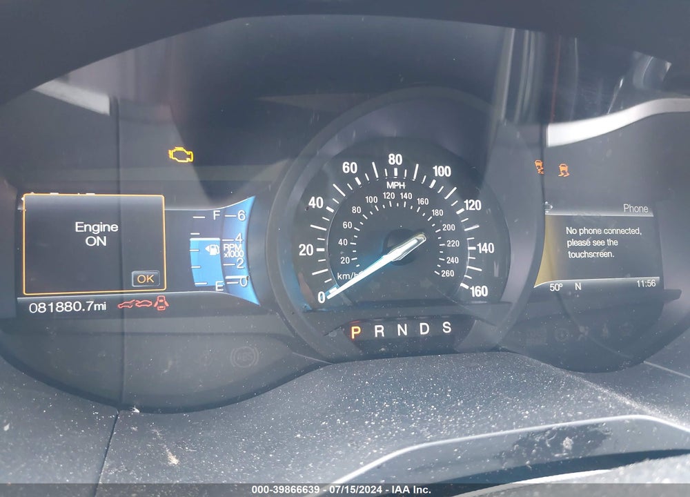 2017 FORD EDGE SEL VIN: 2FMPK4J89HBC24491