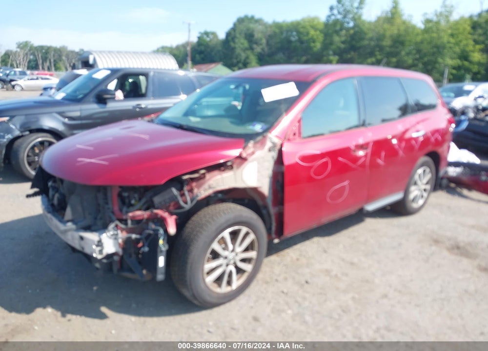 2015 NISSAN PATHFINDER S VIN: 5N1AR2MM0FC600698