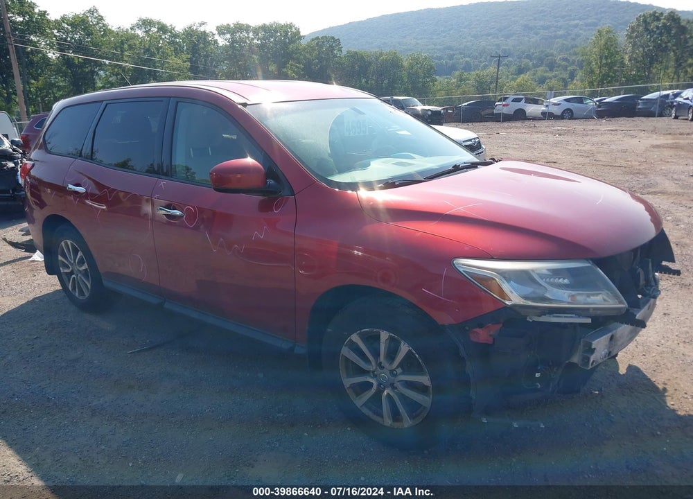 2015 NISSAN PATHFINDER S VIN: 5N1AR2MM0FC600698