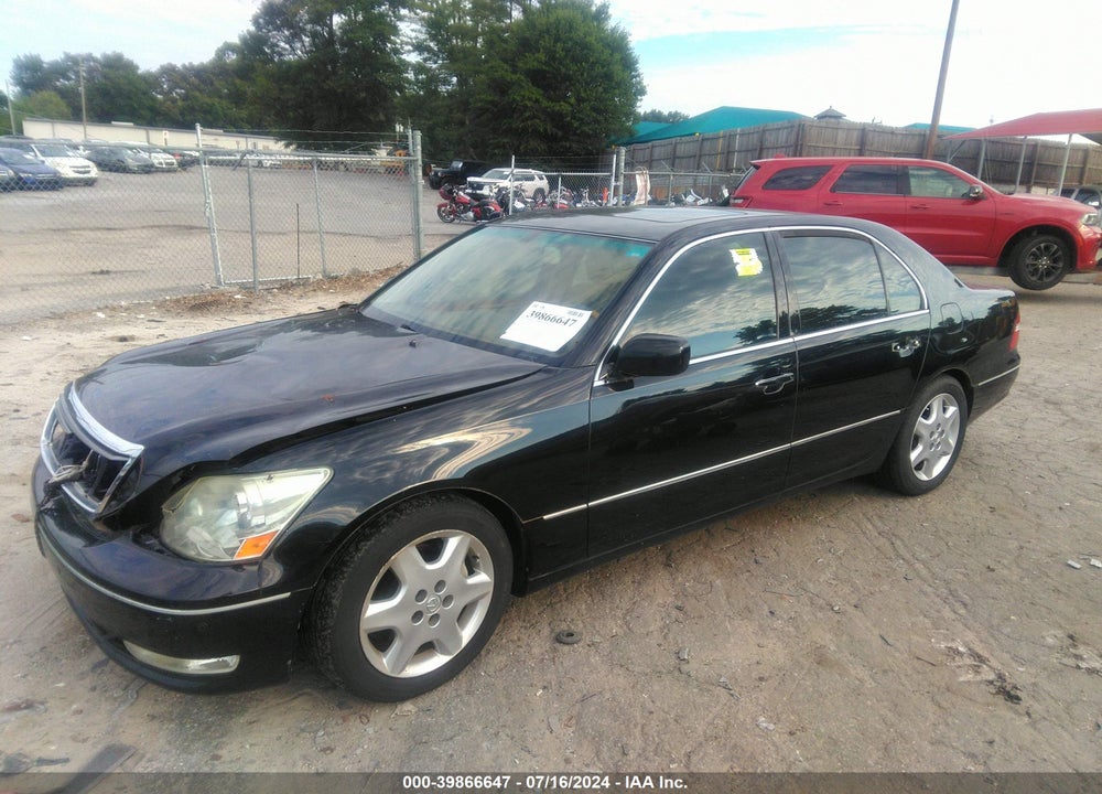 2004 LEXUS LS 430 VIN: JTHBN36F840129695