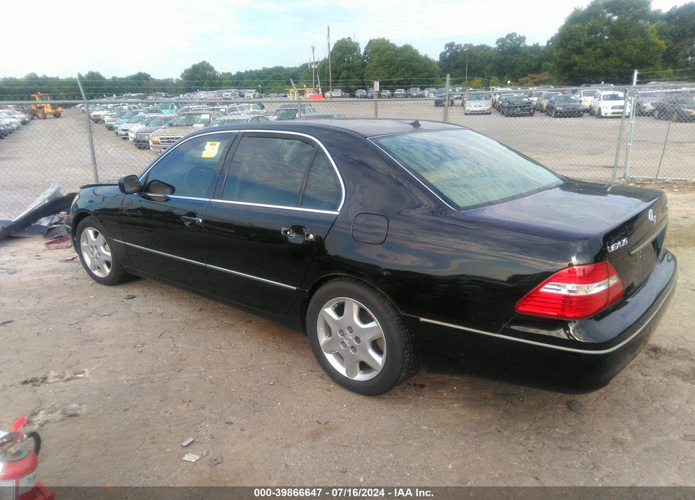2004 LEXUS LS 430 VIN: JTHBN36F840129695