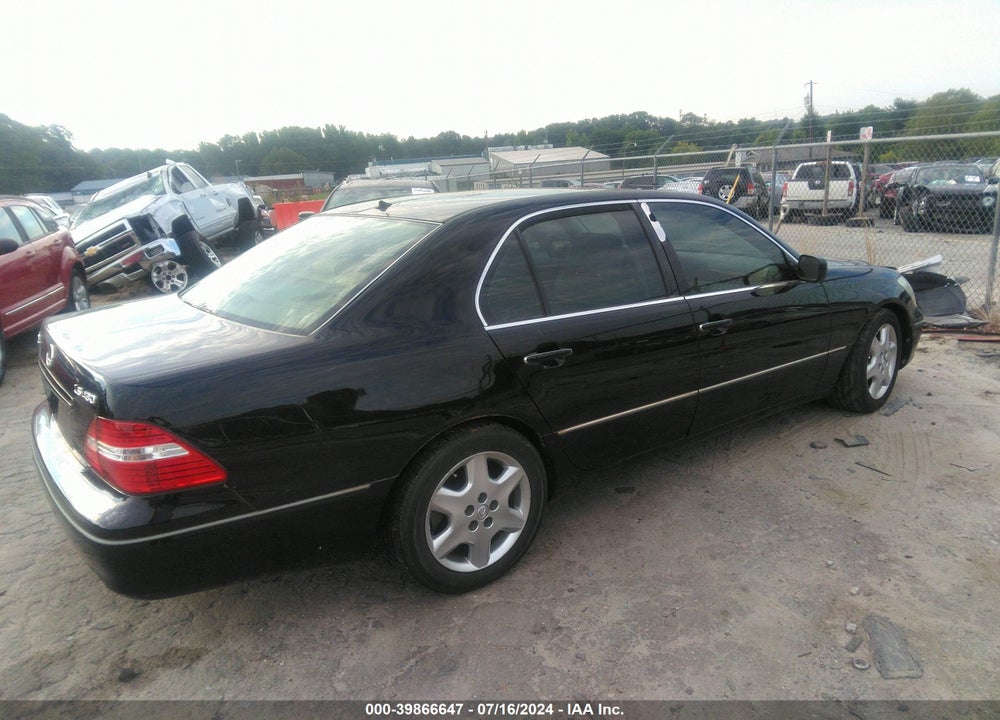 2004 LEXUS LS 430 VIN: JTHBN36F840129695