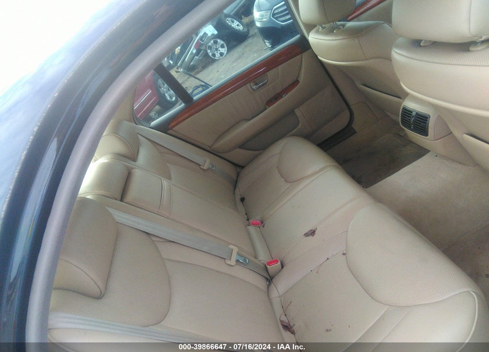 2004 LEXUS LS 430 VIN: JTHBN36F840129695
