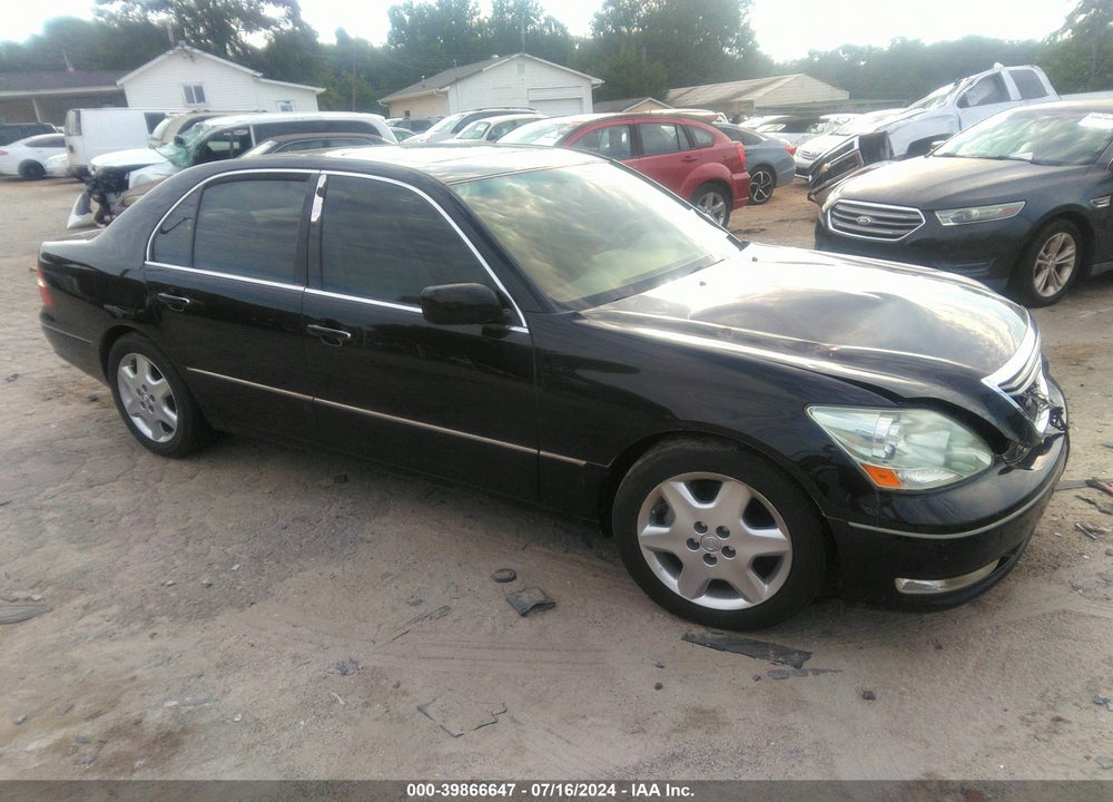 2004 LEXUS LS 430 VIN: JTHBN36F840129695