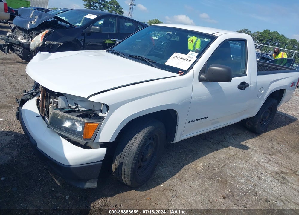 2012 CHEVROLET COLORADO WORK TRUCK VIN: 1GCCSBFE0C8130551