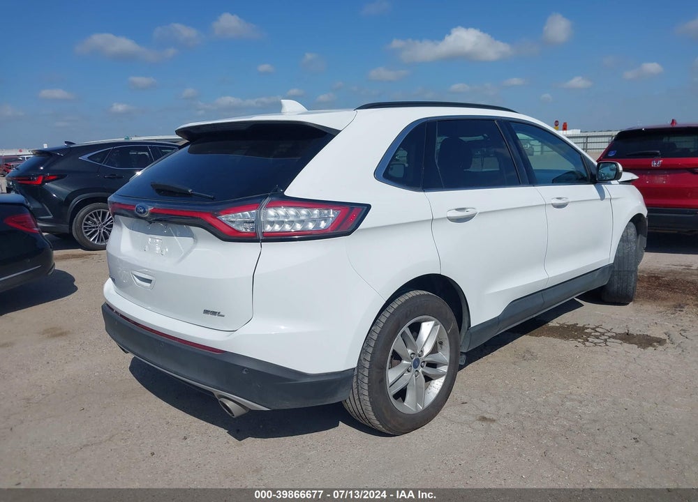 2017 FORD EDGE SEL VIN: 2FMPK3J88HBC15792