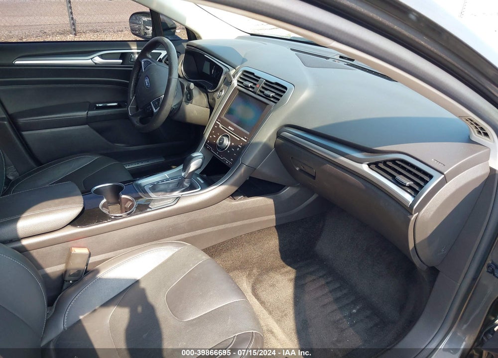 2015 FORD FUSION TITANIUM VIN: 3FA6P0D98FR211881