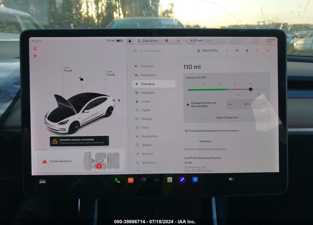 2020 TESLA MODEL 3 STANDARD RANGE PLUS REAR-WHEEL DRIVE/STANDARD RANGE REAR-WHEEL DRIVE VIN: 5YJ3E1EA7LF644915