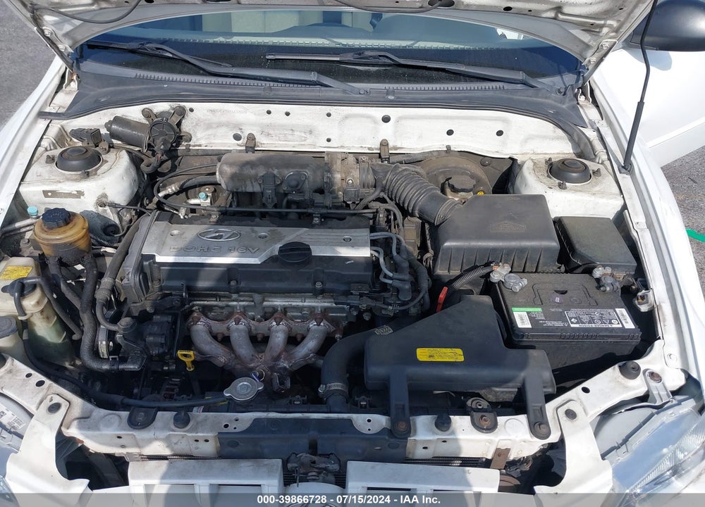 2002 HYUNDAI ACCENT GL VIN: KMHCG45C02U332028