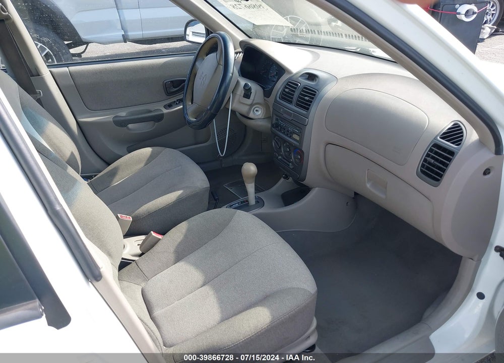 2002 HYUNDAI ACCENT GL VIN: KMHCG45C02U332028