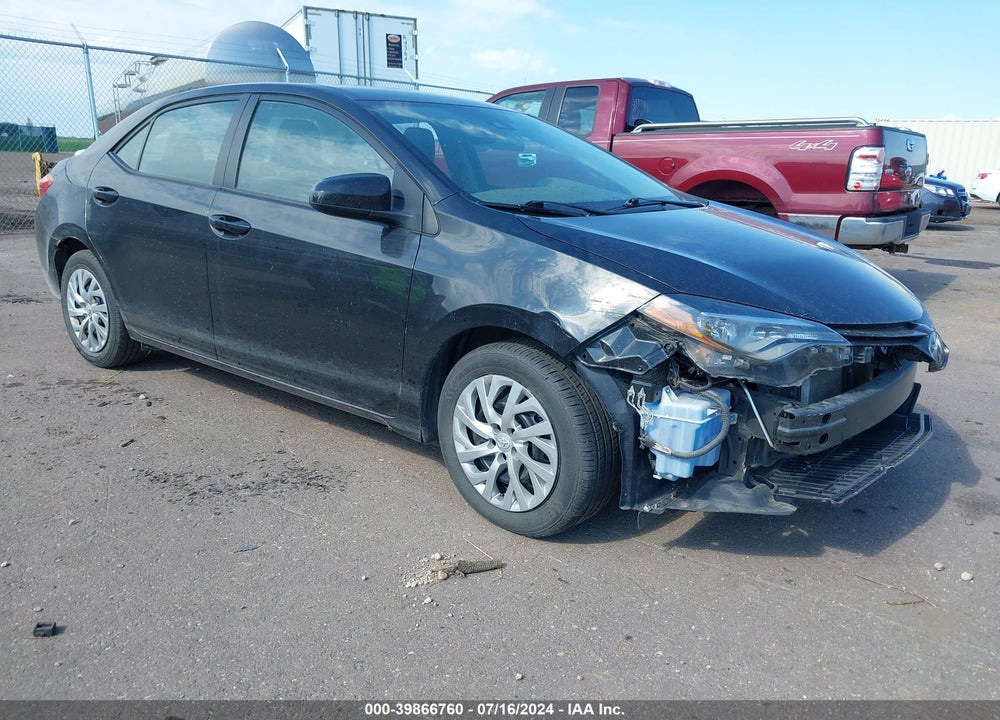 2019 TOYOTA COROLLA LE VIN: 2T1BURHE0KC229921