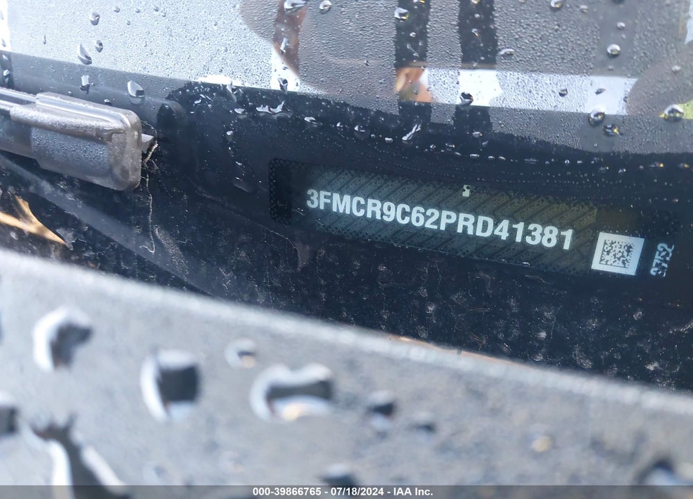 2023 FORD BRONCO SPORT OUTER BANKS VIN: 3FMCR9C62PRD41381