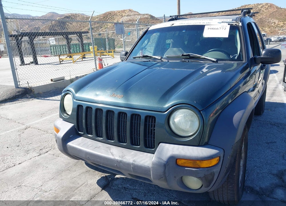 2002 JEEP LIBERTY SPORT VIN: 1J4GK48K52W322567