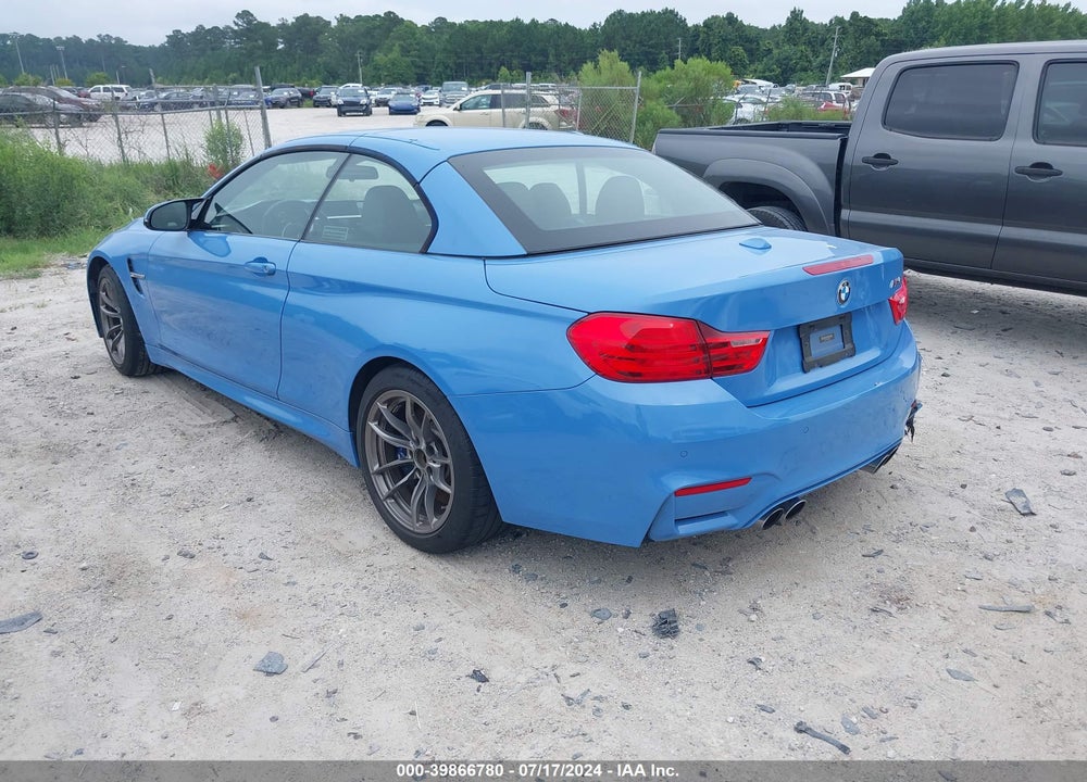 2015 BMW M4 VIN: WBS3U9C56FJ967981