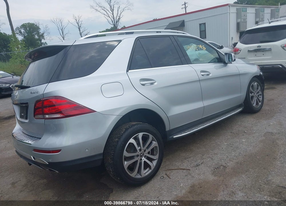 2019 MERCEDES-BENZ GLE 400 4MATIC VIN: 4JGDA5GB0KB209423