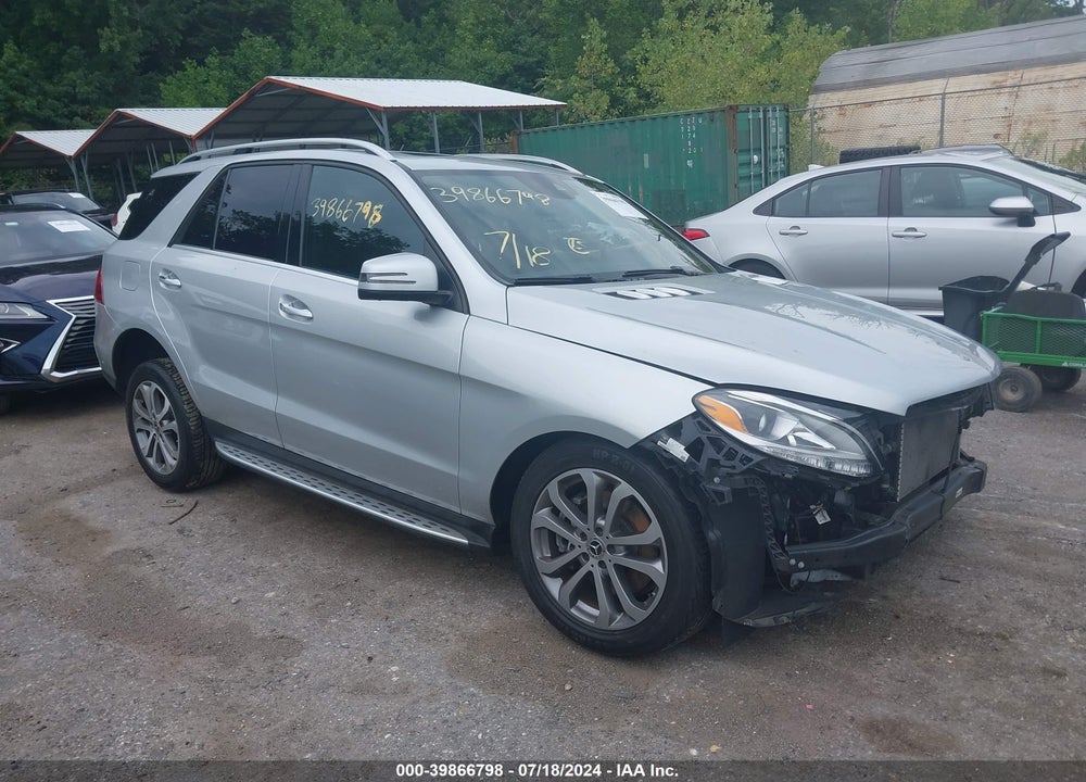 2019 MERCEDES-BENZ GLE 400 4MATIC VIN: 4JGDA5GB0KB209423