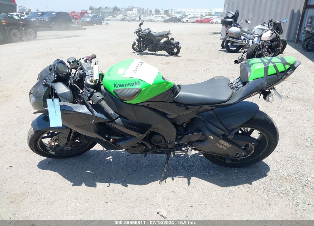2009 KAWASAKI ZX1000 E VIN: JKAZXCE129A022766