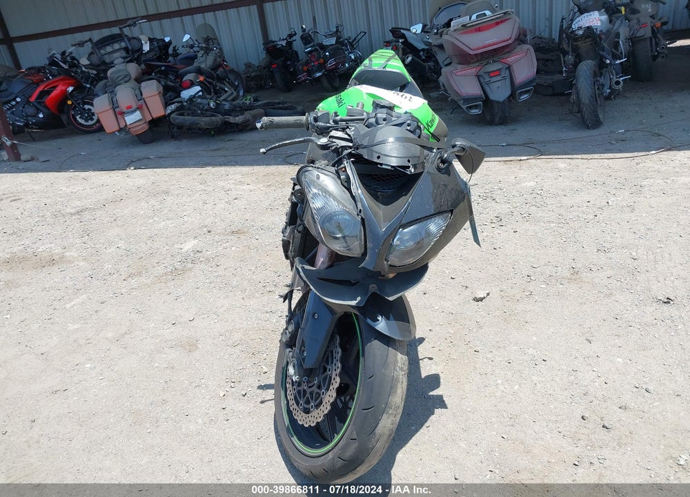 2009 KAWASAKI ZX1000 E VIN: JKAZXCE129A022766