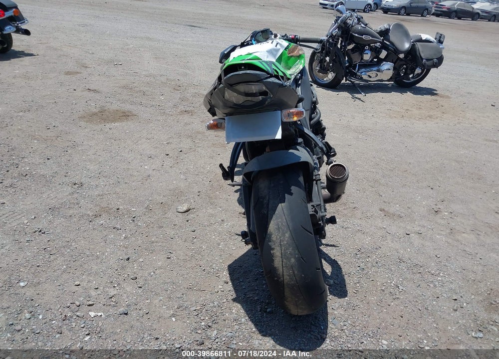 2009 KAWASAKI ZX1000 E VIN: JKAZXCE129A022766