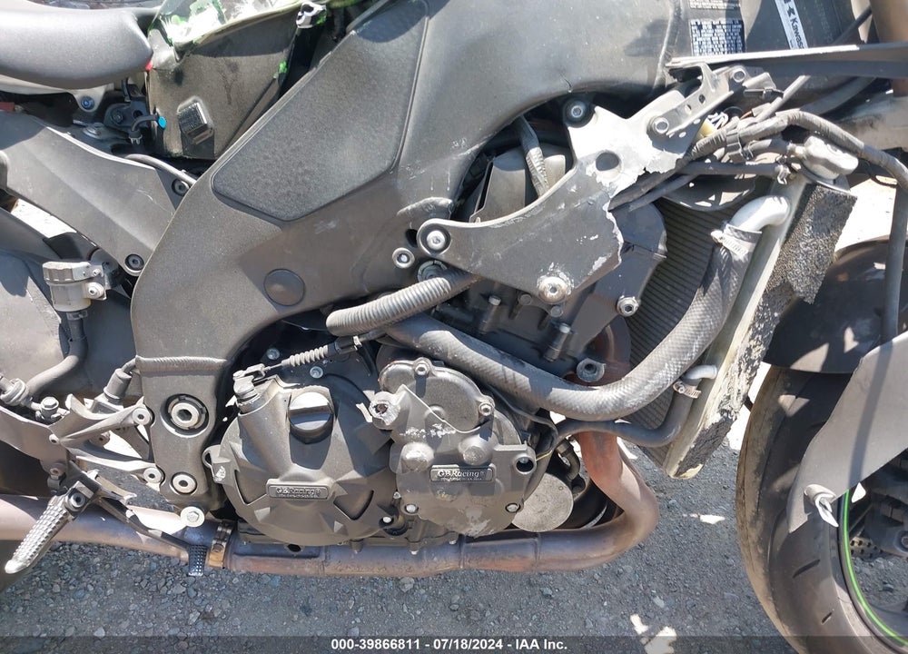 2009 KAWASAKI ZX1000 E VIN: JKAZXCE129A022766