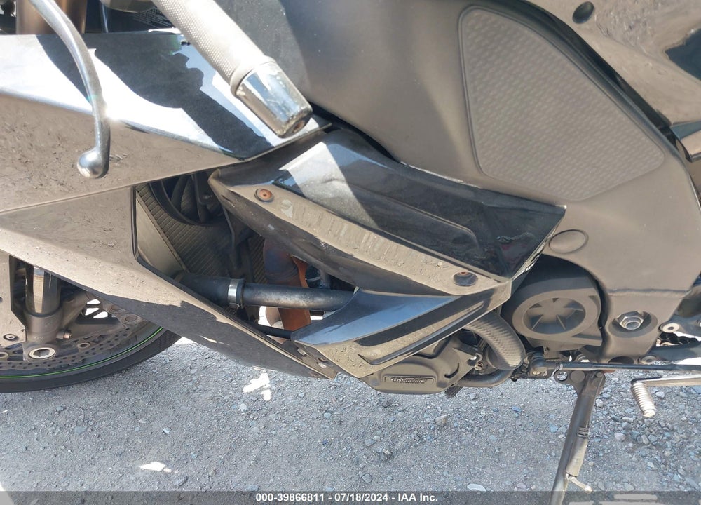 2009 KAWASAKI ZX1000 E VIN: JKAZXCE129A022766