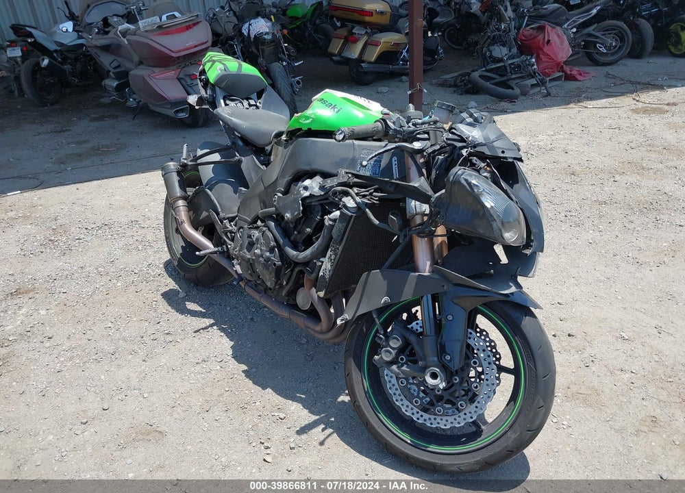 2009 KAWASAKI ZX1000 E VIN: JKAZXCE129A022766